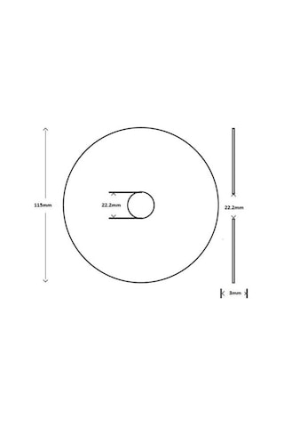Makita D-18714 Makita 115 MM 4.5 " Beton Kesme Diski taşı
