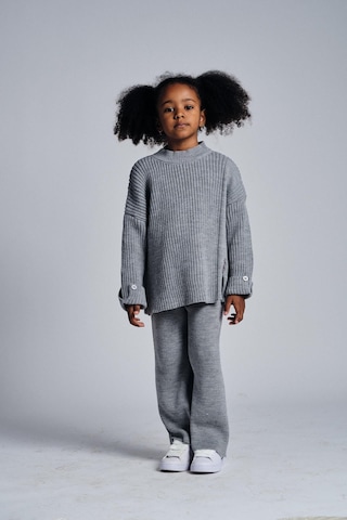 Triko Salaş İkili Takım Gri