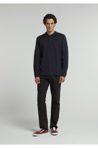 Colin's Colins Regular Fit Polo Yaka Jakarlı Erkek Lacivert Kazak Cl1076234 Q1.v1 Nav