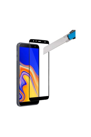 Samsung Galaxy Uyumlu J4 Plus Davin 5d Cam Ekran Koruyucu Siyah Senalstore