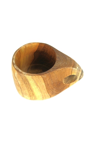 Ahşap Kuksa Bardak 7x11 Cm.