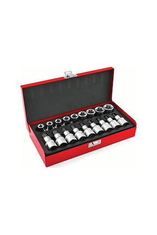 Dht 1/2 Torx Lokma Seti İç Dış 18 Parça