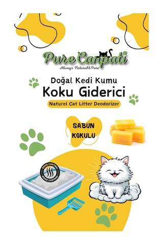 Purecanpati Kedi Kumu Koku Giderici Marsilya Sabun Kokulu
