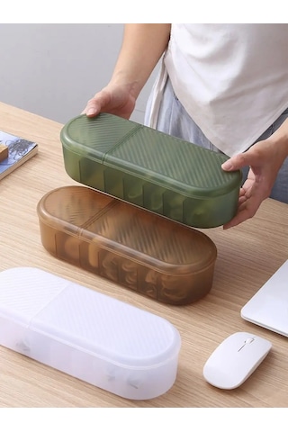 Massart Şarj Cihazları Ve Kablolar İçin Kapaklı Evrensel Düzenleyici 159391165 Beyaz