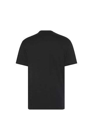Calvin Klein Erkek Logo Nakışlı Supima Pamuk T-shirt - Siyah Black