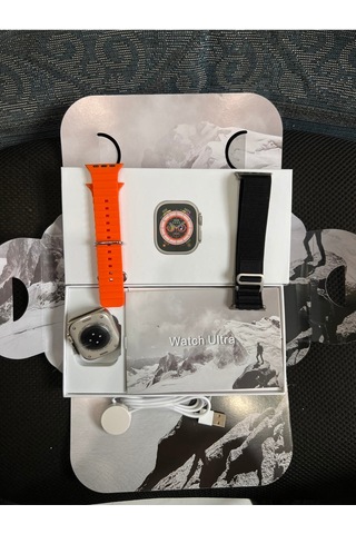 Watch 8 Ultra Gs Uyumlu Ultra 8 49mm Kasa Vidalı 2.05 Tam Ekran