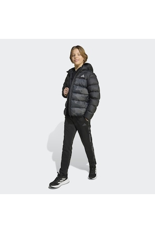 Adidas Jl7399 J Sd Aop Jkt Çocuk Mont Siyah