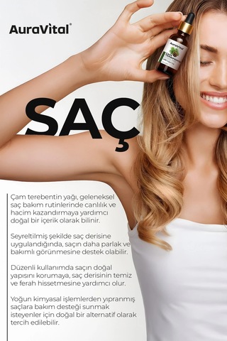 Çam Terebentin Yağı 30 Ml %100 Saf Ve Doğal 30 ML