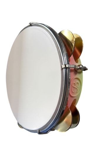 Fasıl Tefi Profesyonel Carbon Gökkuşağı Rengi Kasnak Beyaz Film