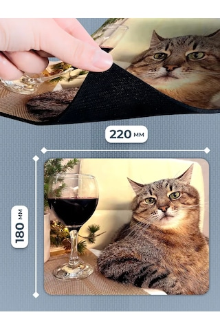 Posuta Küçük Kedi Memleri Fare Pad Oyun Paspası 387664192