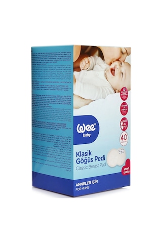 Wee Baby Klasik Göğüs Pedi 40 Lı 80 Adet 2pk 40