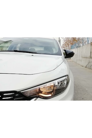 Egea Batman Yarasa Ayna Kapağı Piano Black / 2015 Sonrası