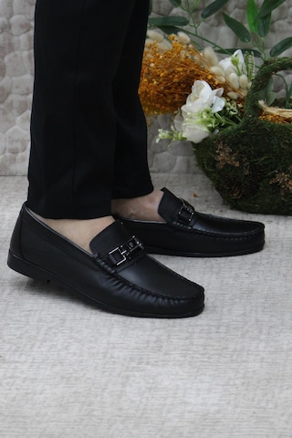 Pierre Cardin 25109 Siyah Hakiki Deri Erkek Babet Loafer Erkek Ayakkabı Siyah