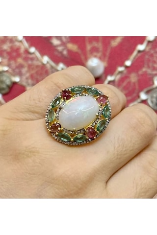 Allahverdi Türkmen Opal Elmas Yüzük 037