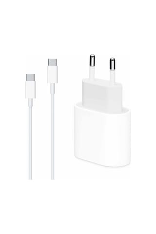 Microsonic Apple iPhone Uyumlu 17 Air Type-c To Type-c 2 İn 1 Şarj Seti