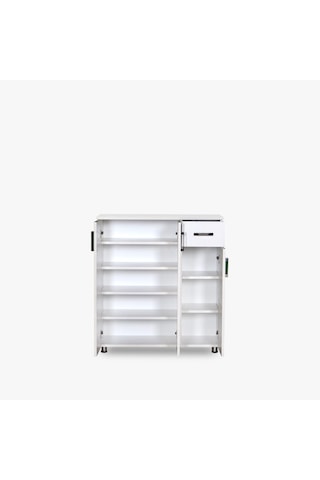 Ayakkabılık Çok Amaç Model Parlak Beyaz Hard Suntalem Demonte 5R (422729979) Beyaz