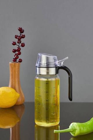 Cooker 300 Ml Borosilikat Cam Yağlık Ckr3852 Siyah
