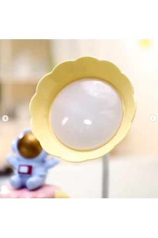 Larimar Çocuk Odası Ay Ve Astronot Desenli Gece Lambası - 9081067415618lmr Çok Renkli