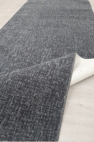 Lüle Halı Düz Renk Kaymaz Taban Yolluk Halı Bnynantrasit1