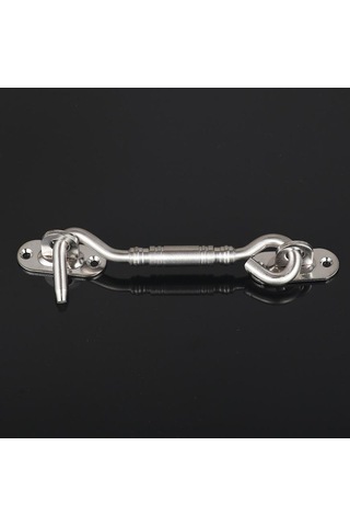 Homyl Çelik Gümüş Paslanmaz Kabin Kancası Ve Göz 8-inç