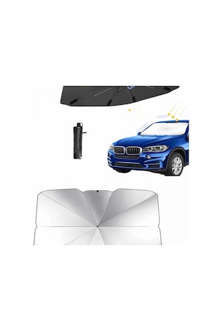 Yeni Nesil Tüm Araç Modellerine Uygun Oto Şemsiye Katlanabilir Uv Işınlarına Karşı 92006305
