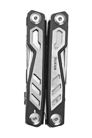 Rocktol Kamp 16 Fonksiyonlu Multitool Pense Kılıflı Gri