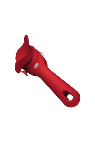 Kuhn Rıkon Auto Safety Konserve Açacağı Kırmızı, Güvenlik Kutusu Açacağı, Keskin Kenarları Yoktur, Kutunun Kenarını Otomatik Olarak Tutar, Temiz Ve Güvenli, 8 X 2,5 X 2,75