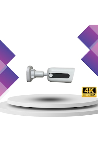 4'lü Güvenlik Ip Kamera Seti - 4mp Dış Mekan Kamera, 3.6mm Lens,