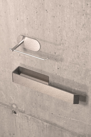 Zift Unique Paslanmaz Çelik Krom Set - Havlu Askısı Ve Tuvalet Kağıtlığı Takım Krom