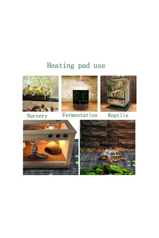 Sones 20 X 10 İnç Dijital Ekranlı Fide Isıtma Pedi Zamanlı Sıcaklık Ayarı İngiltere Fişi 240v