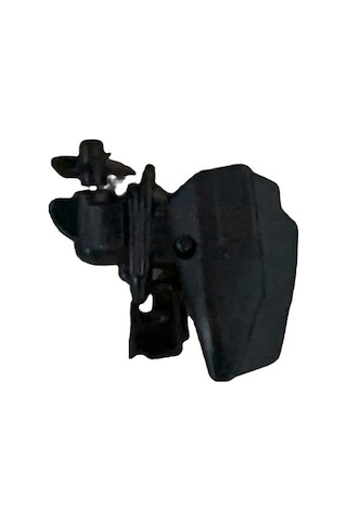 10 Adet Tekne Motoru Kahve Karıştırıcı, Paslanmaz Çelik Klipsli İçecek Karıştırıcı, Siyah