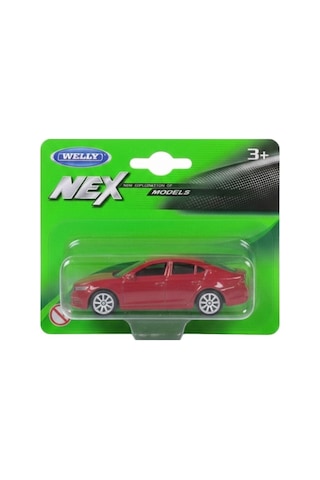 Skoda Octavia Golf 8 Gti 1/64 Ölçek Lisanslı Diecast Metal Model Araba Oyuncak Araba 2 Li Set Kırmızı