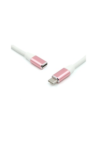 Symbee Alüminyum Gümüş Tip-c Ertension Kablosu 1m - Usb 3.1 Veri Ve Şarj, Çift Yönlü, Macbook/switch Uyumlu