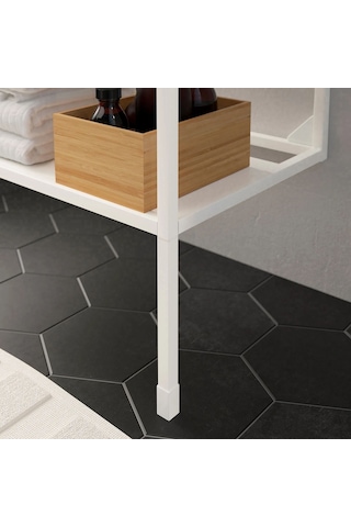 Ikea Enhet 2'li Mobilya Ayağı 22-24,5 Cm Beyaz