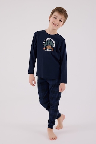 Arnetta Erkek Çocuk Lacivert Pijama Takımı Ar3500-c-v1