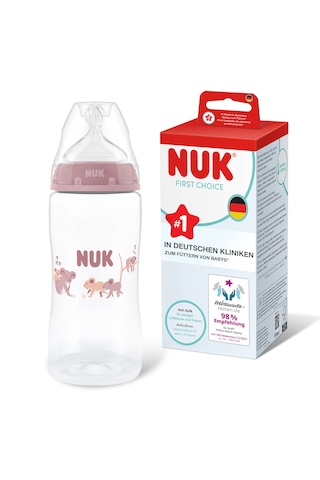 Nuk First Choice 3m+ Anticolic Polipropilen Biberon Pembe