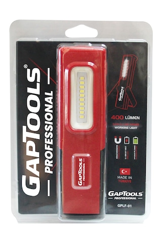 Gaptools Şarjlı Led Fener Siyah