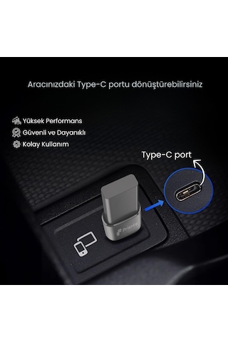 Cca01 Type-c To Usb 3.1 Dönüştürücü Metal Adaptör Mini Otg Prien