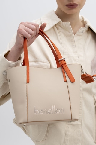 United Colors Of Benetton Benetton Bnt 1368 El Çantası Std / Bej-turuncu Bej-turuncu Bej - Turuncu