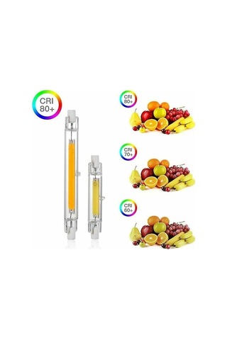 R7s Led Ampul 118mm 20w Kısılabilir Sıcak Beyaz 3000k 3000lm Lineer J118 300w Halojen Ampulün Yerini Alır