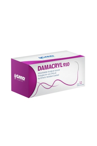 Gmd Damacryl 910 Emilebilir Dikiş İpi 4.0 Tersine K Gmd Damacryl 910 Emilebilir Dikiş İpi 4.0 Tersine K
