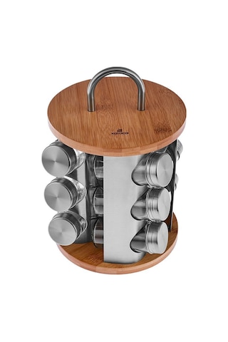 Karaca  Alya Dönen Standlı 12'li Baharat Takımı