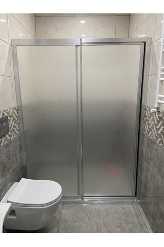 Nokta Duşakabin 125 Cm Teknesiz Mika Duşakabin Nd412 Şeffaf