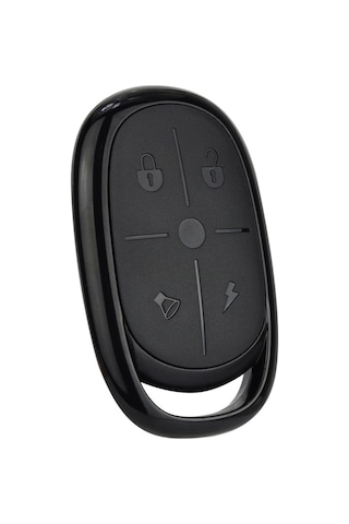 Sones Işık / Kapı / Alarm Sistemi İçin 433mhz 4 Düğmeli Rf Kablosuz Uzaktan Kumanda