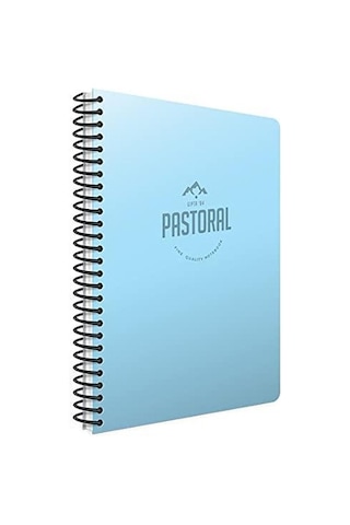 Gıpta Pastoral A4 72 Yaprak Plastik Kapak Spiralli Defter Kareli 5 Adet