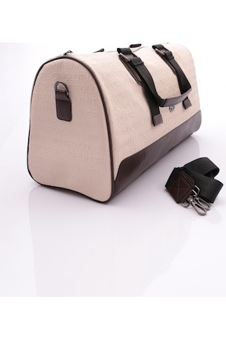 Dgn Arm209 Kadin Üstü Oval Seyahat Çantasi ARM209-2491-R2440 Bej