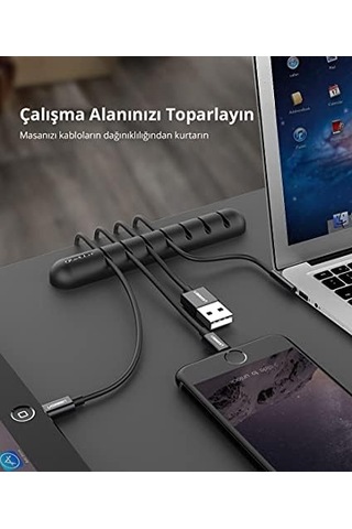 Kendinden Yapışkanlı 7'li Kablo Tutucu