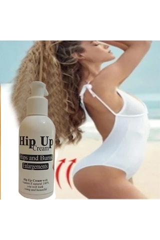 Bezos Süper Hipup Hip Cream Kalça Vücut Kremi 120 Ml+playboy Masaj Yağı 120 Ml Bzs01