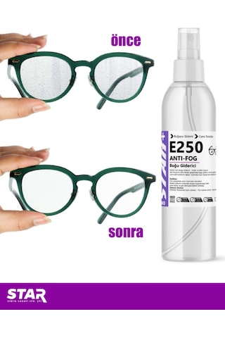 Gözlük Camı Buğu Önleyici Sprey 100 ML Net Görüş Ve Uzun Süreli Koruma