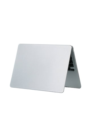 Apple Uyumlu MacBook 13.6&prime Air 2024 M2 A2681 Zore Premium Msoft Bottom Kapak Gri